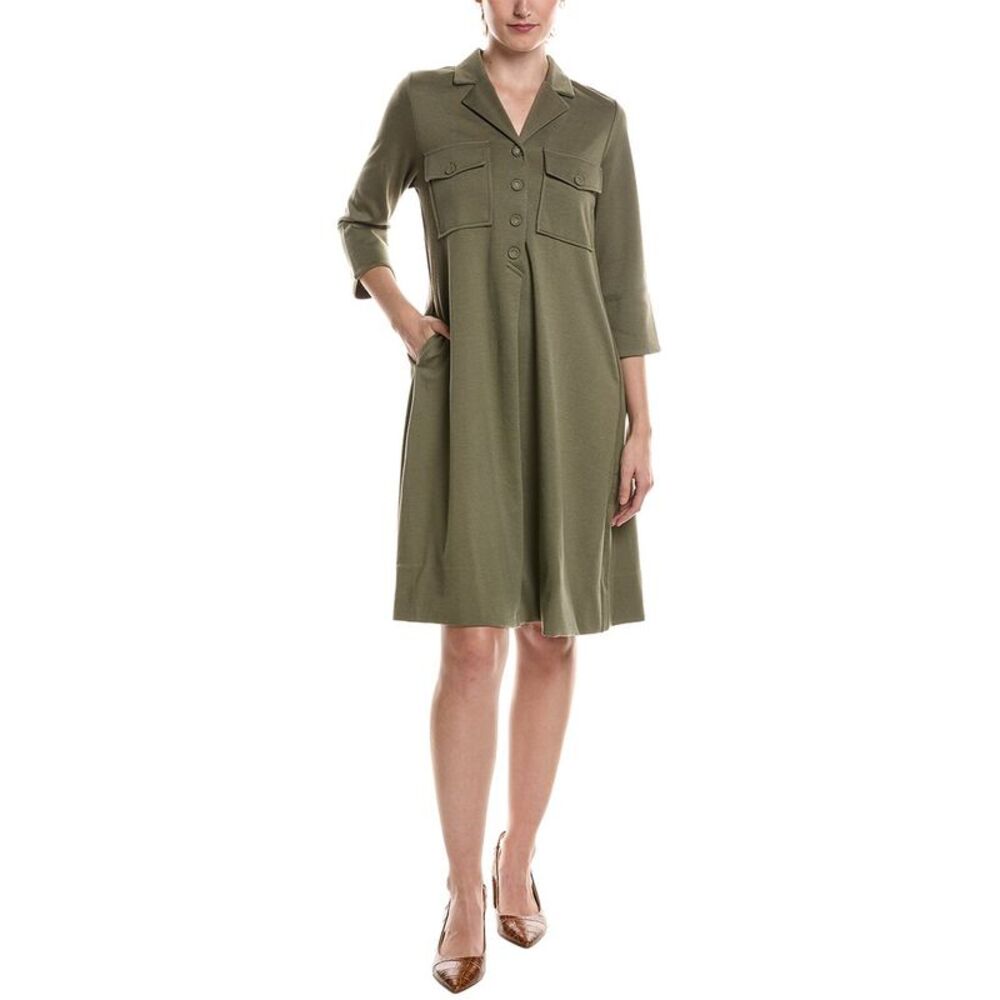 Gretchen Scott Womens  Ponte Ali Dress, Green